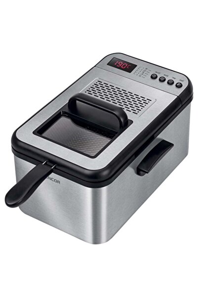 Sencor Friteuză din oțel inoxidabil 3.2L, 2200W, 5 moduri presetate