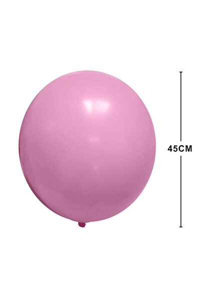 MP Mirific Party Set de baloane jumbo din latex, roz bombon, 45 cm