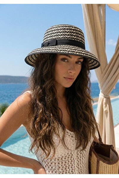 LAGRANZE Geometric Patterned Women's Bucket Hat