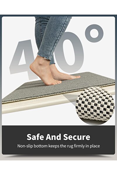 MontVoo Non-Slip Bathtub Mat, Shower Mats for Bath Tub, PVC Loofah Bathroom M...