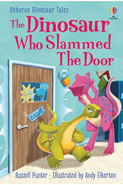 Usborne Carte: Dinozaurul care a lovit ușa, Usborne, + 4 ani