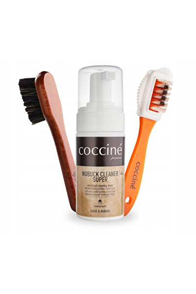 Coccine Set de ingrijire a incaltamintei, Coccine, Spuma de curatare Nubuck 1...