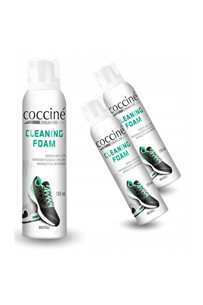 Coccine Set de 3 x Spuma pentru curatarea pantofilor sport, Coccine, 150 ml, ...