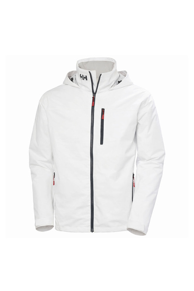 Helly Hansen Jachetă intermediară cu glugă CREW 2 34442-001, Albă pentru bărb...