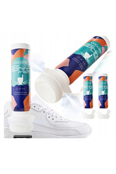 Coccine Set de 2 x Deodorant pentru incaltaminte, Coccine, Nano Sprint Fresh,...