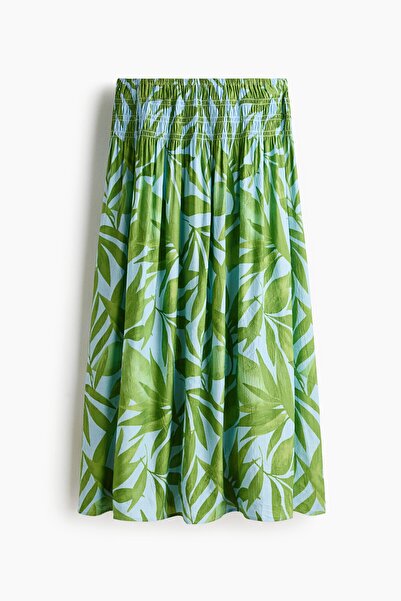 H&M Tekstüre Midi Etek