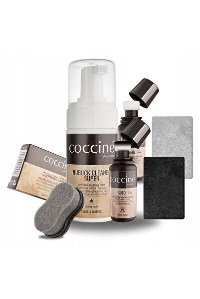 Coccine Set de curatare si ingrijire, Coccine, 5 in 1, 100 ml, spuma de curat...