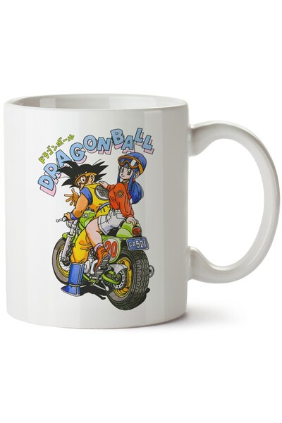 ET ERTAPASSAGE original creative designs Dragon Ball Printed Porcelain Mug, M...