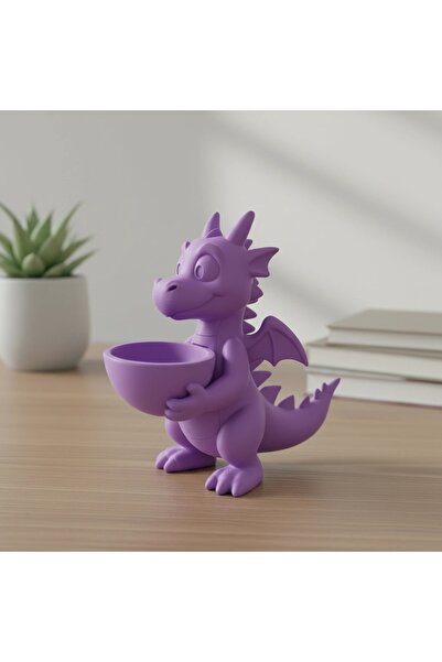 OEM Suport Decorativ Dragon pentru Obiecte Mici - 15 cm