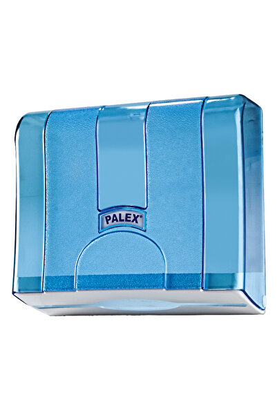 Standard Z-Layer Paper Towel Dispenser (Transparent Blue)