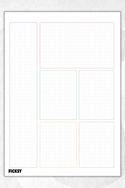 Ficksy Timeless Multi-Purpose Daily Weekly Monthly Planner - A4 Size To Do - ...