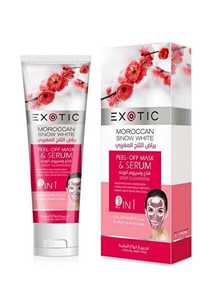 Exotic Moroccan Snow White Mask & Serum - 100ml