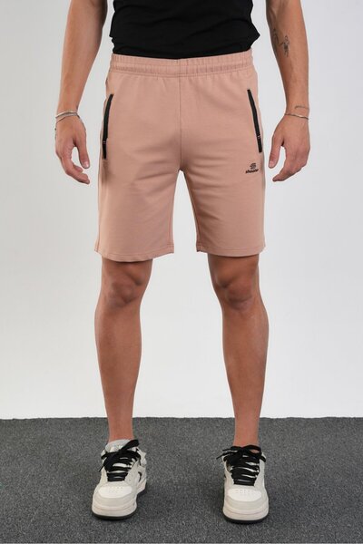 Shooter Sportswear Ανδρικό βαμβακερό σορτς κανονικής εφαρμογής με τσέπες με φ...