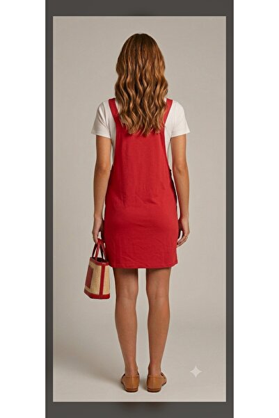 Butik kadın Salopet Mini Elbise