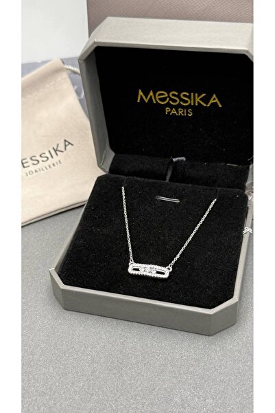 Generic Personalized Design Name Letter and Stone Necklace