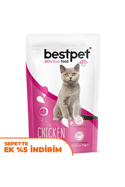 Bestpet Kitten Chicken and Rice Puppy Cat Food 1 Kg