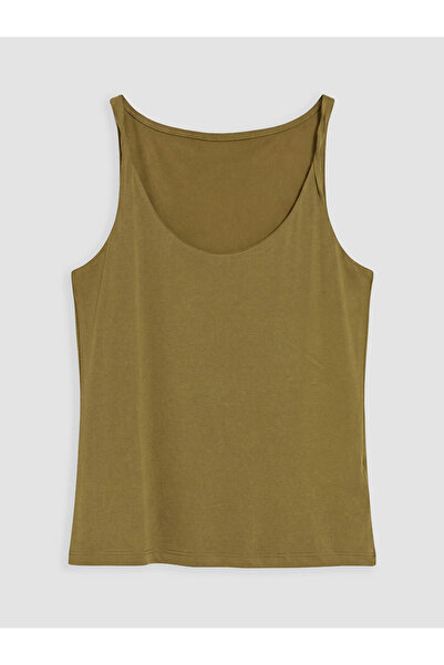 LC Waikiki Green Drawstring Modal Blend Women's Undershirt