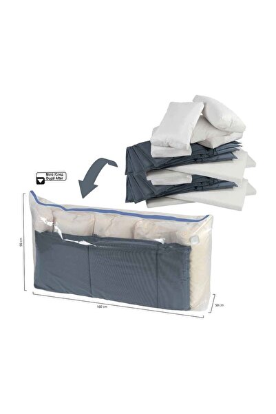 OEM Sac Vidat 3D pentru Haine 180 x 50 x 90, Depozitare Cub, Economisire Spaț...