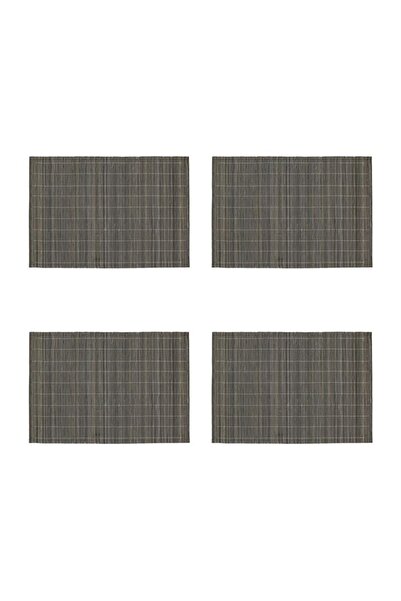OEM Suport Pentru Farfurii, Gri, Simplu, Bambus, 43x30cm