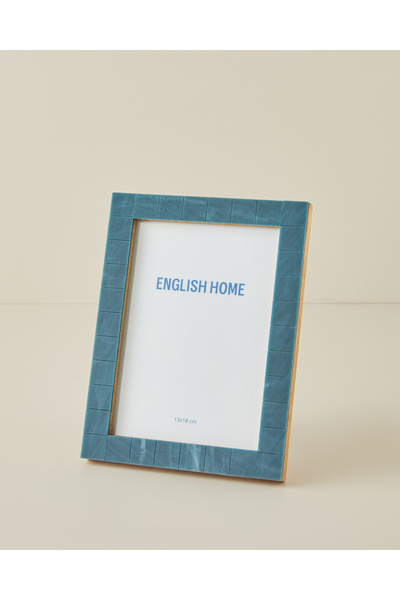 English Home Caren Mdf Çerçeve 13x18 cm Mavi
