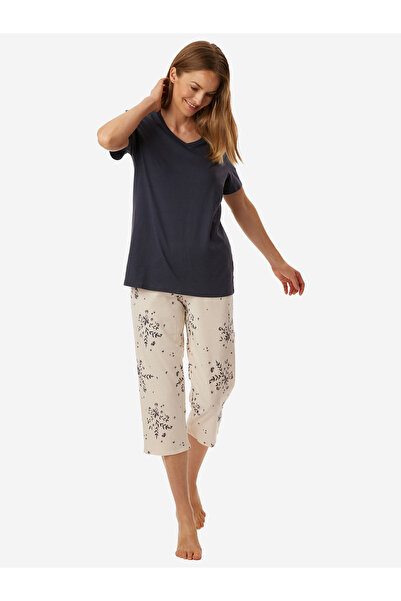 uncover by Schiesser Schlafanzug Nightwear - Dreiviertel