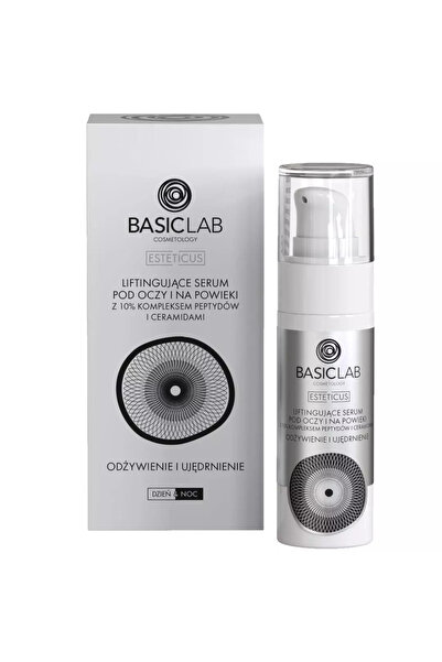 BASICLAB Ser lifting pentru zona de sub ochi și pleoape 30ml