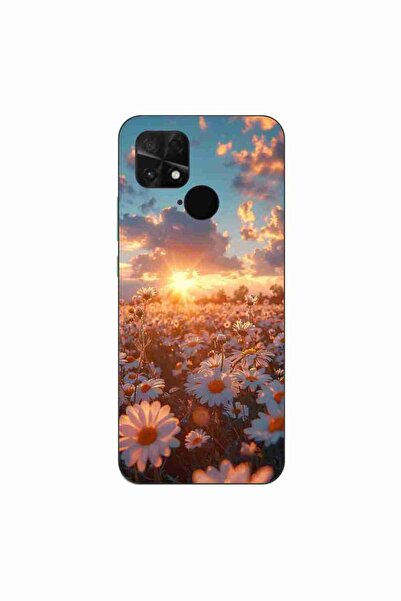 OEM Husa compatibila cu Xiaomi Poco C40 Silicon Gel Tpu Model Rasarit cu Flori