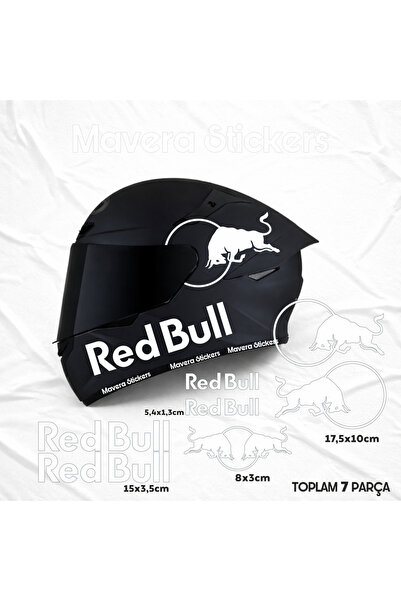 Şahin Reklam Tabela REDBULL KASK STİCKER SETİ