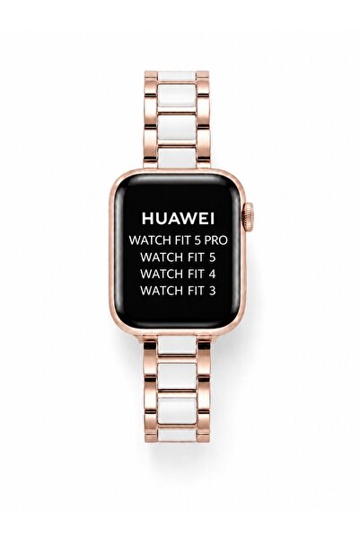 Alstrap Huawei Watch Fit 5 Pro Fit 5 Fit 4 Pro Fit 4 Fit 3 Uyumlu İnce Serami...