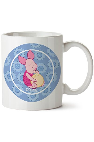 ET ERTAPASSAGE original creative designs Piglet Printed Porcelain Mug, Machin...