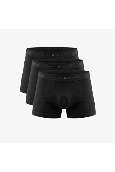 Tommy Hilfiger Signature Pima Erkek Siyah Boxer