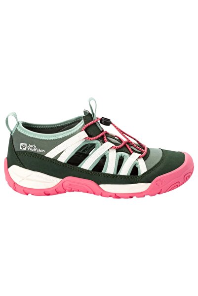 Jack Wolfskin Sandale pentru copii Levente SS 2025-Roz/Verde/Negru-30