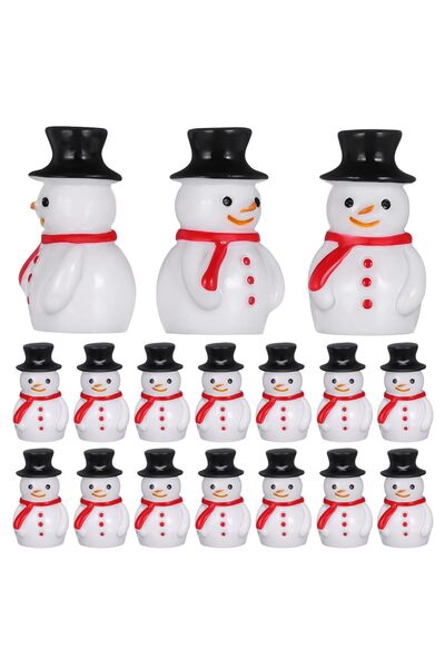 SOIMISS Figurine Decorative Craciun, SOIMISS, Set 30 Piese, Decor Miniatural ...