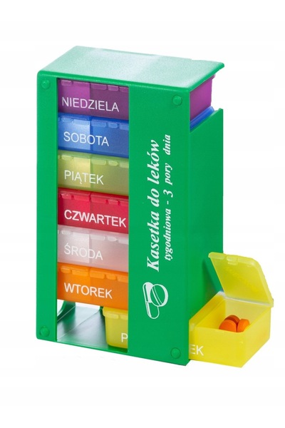 EL-COMP Cutie săptămânală pentru pastile - 7X3