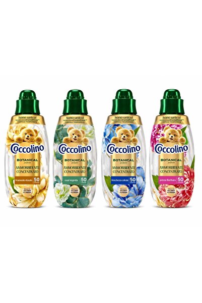 Coccolino ΣΕΤ ΑΜΟΡΦΩΤΙΚΟ 750 ML. ΒΟΤΑΝΙΚΑΛΟ x4 BUC