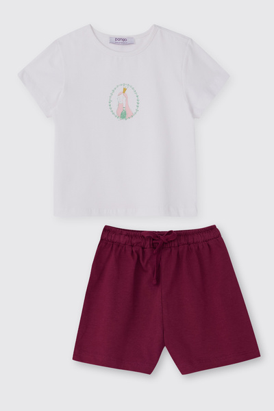 Panço Baby Girl 2-Piece Cherry Set