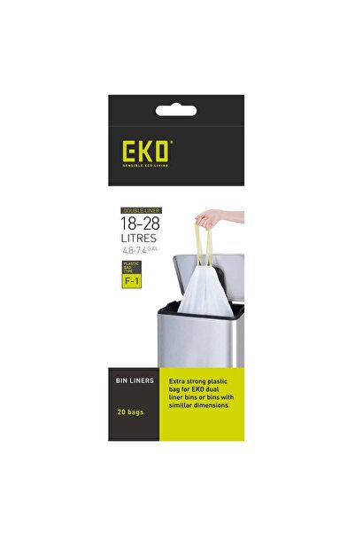 EKO Set de saci universali de uz casnic, 20 bucăți, 18-28 litri, - Tip F-1, 3...