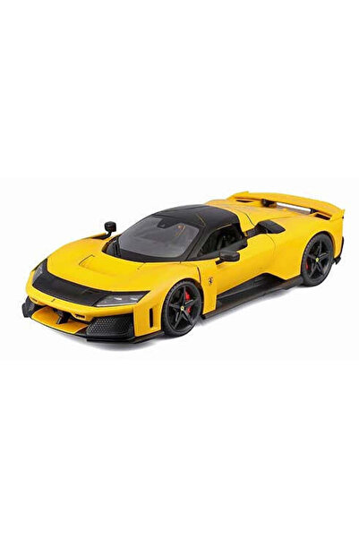 BBURAGO Ferrari F80 2024 Galben Model auto la scară 1:24