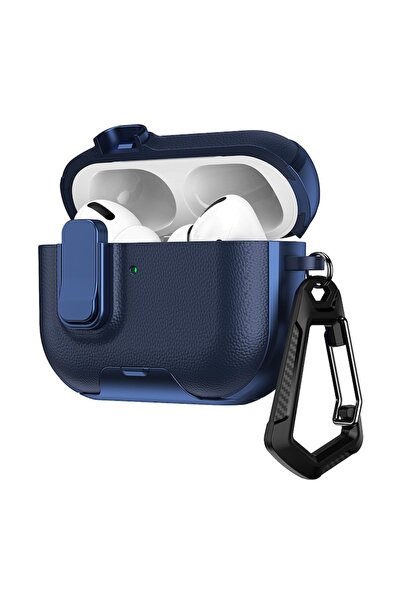 DD Daden Husa pentru AirPods Pro 3 cu stand DaDen®, din Policarbonat, cu Brel...