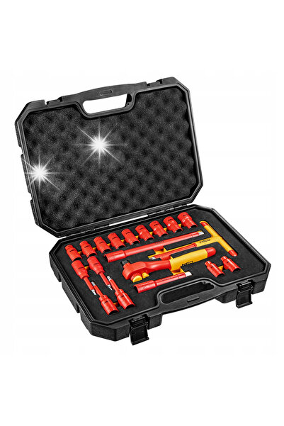 NEO Tools Set de chei tubulare 1/2'' 1000V 19 piese 01-306