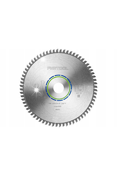 FESTOOL Disc PILARSKA Aluminiu/Materiale plastice HW 225*2.6*30 TF68 488291