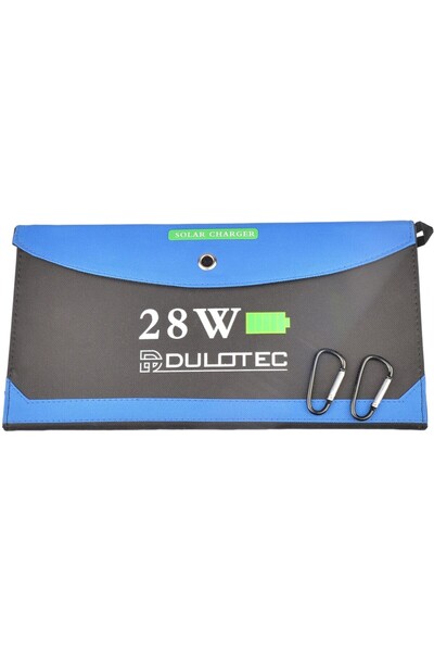 Dulotec Φορητός ηλιακός φορτιστής SC2 28W