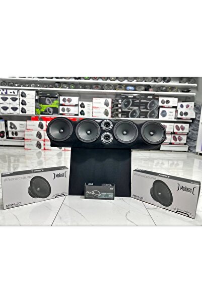 MOBAX ses sistemi 20 cm kaliteli midrange set