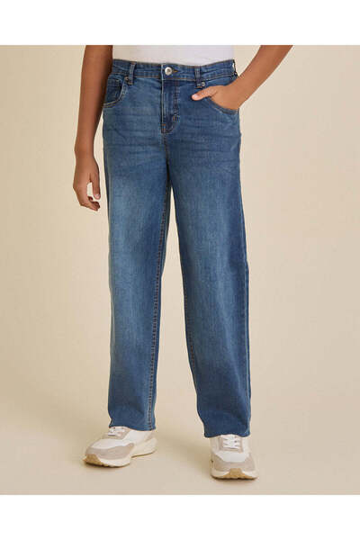 REDTAG Senior Boys Regular Fit Stretch Jeans