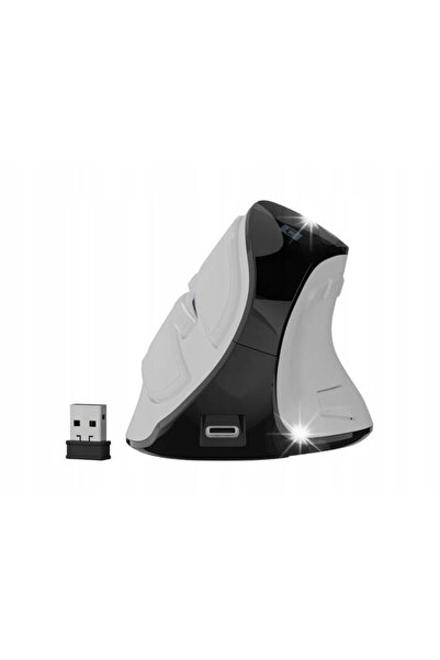 Natec Genesis Mouse vertical wireless Natec EUPHONIE PRO cu senzor optic, alb