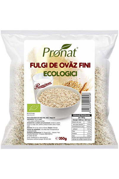 Pronat Fulgi de ovăz fini bio