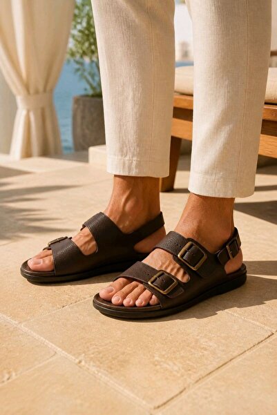 Monalisa Home Colorful Soft Sole Men's Sandals, Size 44