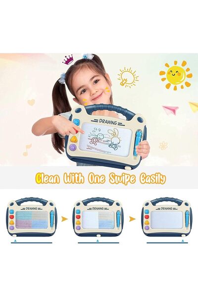 Urban URBANNX Bear Magnetic Drawing Board, Travel Size Magna Erasable Doodle ...