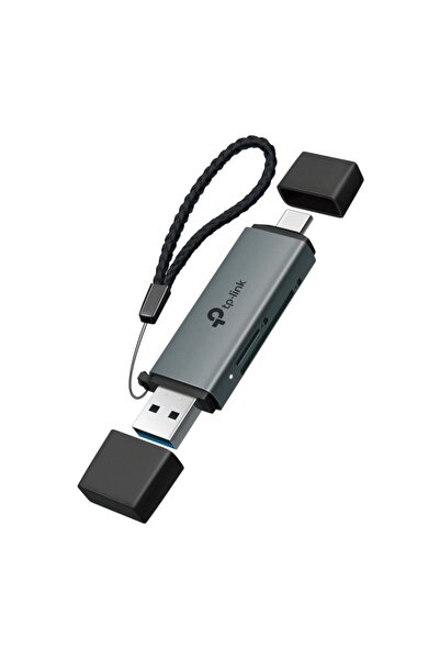 TP-LINK Adaptor HUB USB si USB-C UA430D, la SD si microSD 3.0 cititor de carduri