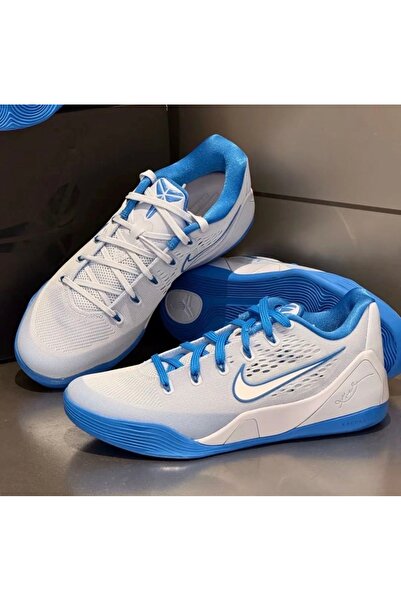 Nike Kobe Ix 9 Low Em Gs Hydrogen Blue Kids Youth Basketball Shoes Kzy Sport